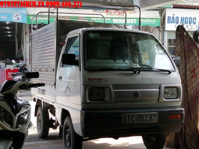 Xe tải Suzuki 500kg cũ thùng mui bạt đời 2012 giá rẻ Bình Dương