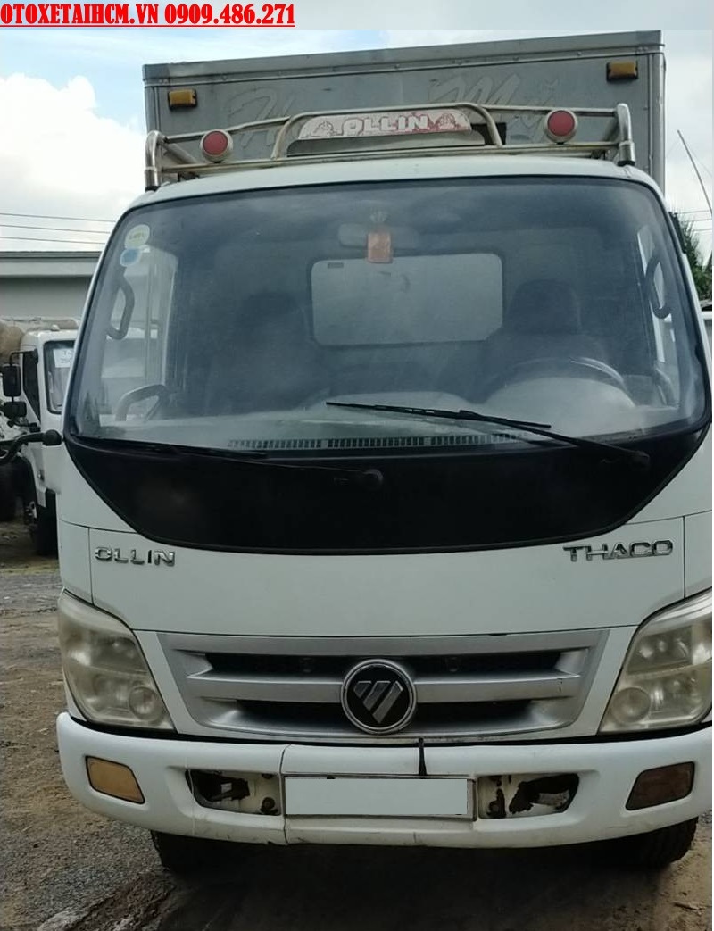 XE TẢI 2T5 THACO 25 TẤN OLLINS 490 THÙNG MUI BẠT  Xe tải Thaco Thái Bình